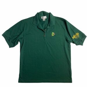 Vintage OREGON DUCKS Donald Duck Disney Embroidered Alumni ATHLETE POLO SHIRT